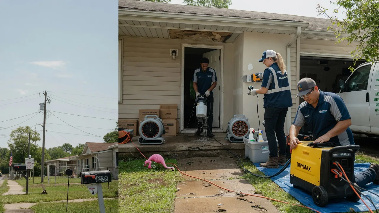 Storm Damage Water Removal in Burlington, WI near me
